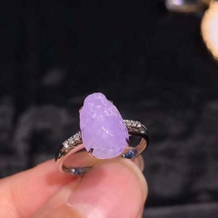 紫罗兰貔貅戒指 这个紫真